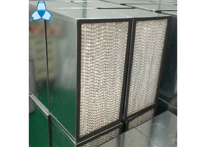 Γαλβανισμένος διαχωριστής αργιλίου τύπων παραθύρων φίλτρων αέρα Hepa πλαισίων για το φαρμακευτικό είδος, εργαστήριο 0