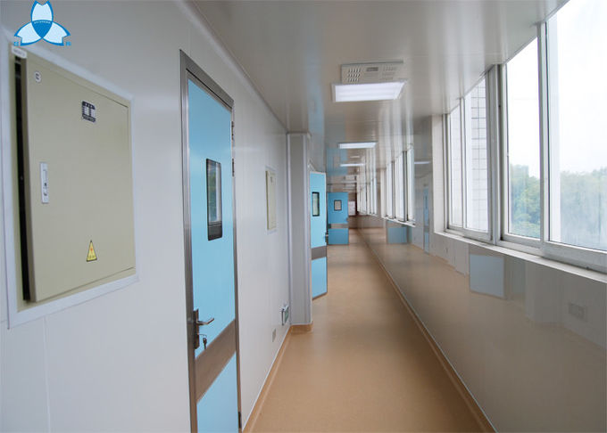 Χειρωνακτικό φίλτρο αέρα νοσοκομείων ταλάντευσης, ενιαία πόρτα δωματίων νοσοκομείων φύλλων με την εξέταση του παραθύρου 2
