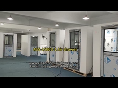 Βιομηχανικό δωμάτιο ντους με κεντρικό ανεμιστήρα για τη φαρμακευτική βιομηχανία