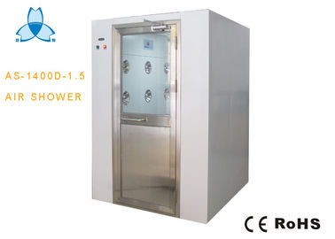 Αγορά 800W δύο διευθετήσιμος χρόνος ντους αέρα ντους 0-99s αέρα αποστειρωμένων δωματίων προσώπων για βιομηχανικό online manufacture