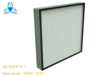 Αγορά Εμπορικό κλιματιστικών μηχανημάτων HVAC συστημάτων H13 Hepa επιτροπής φίλτρο πτυχών HEPA φίλτρων μίνι online manufacture