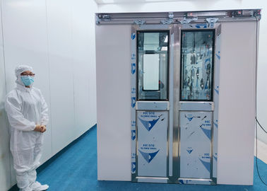 Αγορά AS-2040D-2.2-AD Καθαρό δωμάτιο αερό ντους με διπλές πόρτες διαδρόμου online manufacture