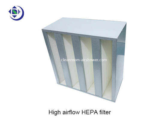 Αγορά Συμπαγές HEPA φίλτρο 592x592x292mm υψηλής αποδοτικότητας με το γαλβανισμένο πλαίσιο online manufacture