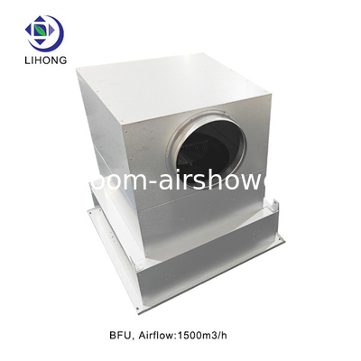 Ζυγισμένο χάλυβα BFU φίλτρο 756mm X 756mm X 785mm Για καθαρό και ασφαλές περιβάλλον εργασίας