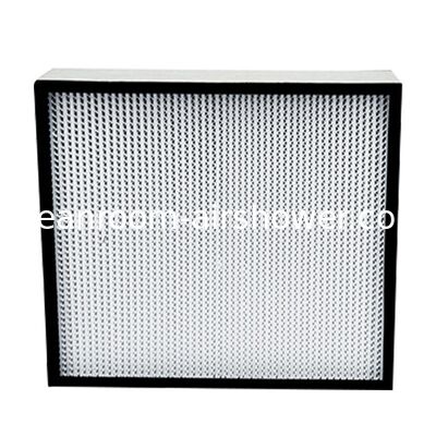 Αρχική πίεση μικρότερη από 120 Pa Φίλτρο αέρα σωματιδίων σχεδιασμένο για να πληροί αυστηρά πρότυπα αέρα σε εργοστάσια