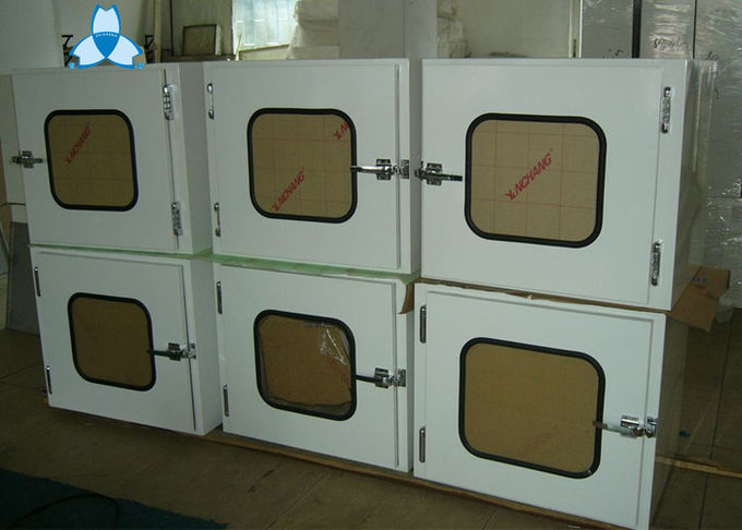 Δυναμικά κιβώτιο περασμάτων εξοπλισμού νοσοκομείων/πέρασμα μέσω των κιβωτίων για τα καθαρά δωμάτια 500*400*500mm 0